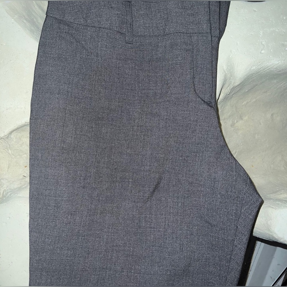 Grey slack work pants